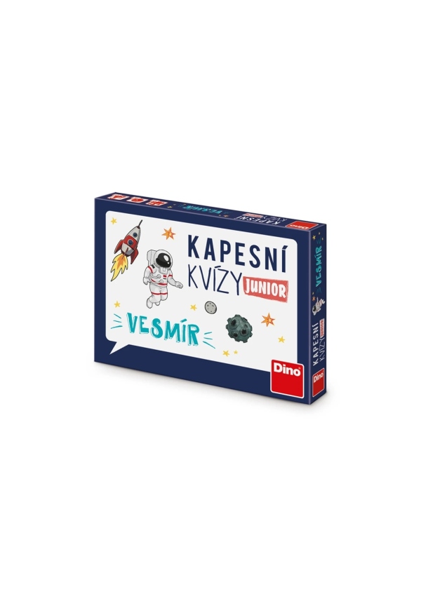 Dino Kapesní kvízy JUNIOR Vesmír