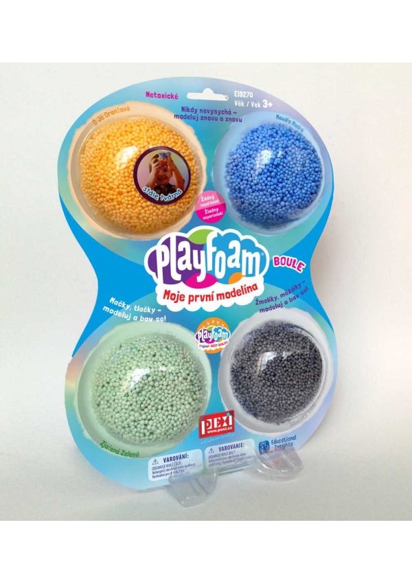 Pexi PlayFoam® Boule 4pack- B klučičí barvy