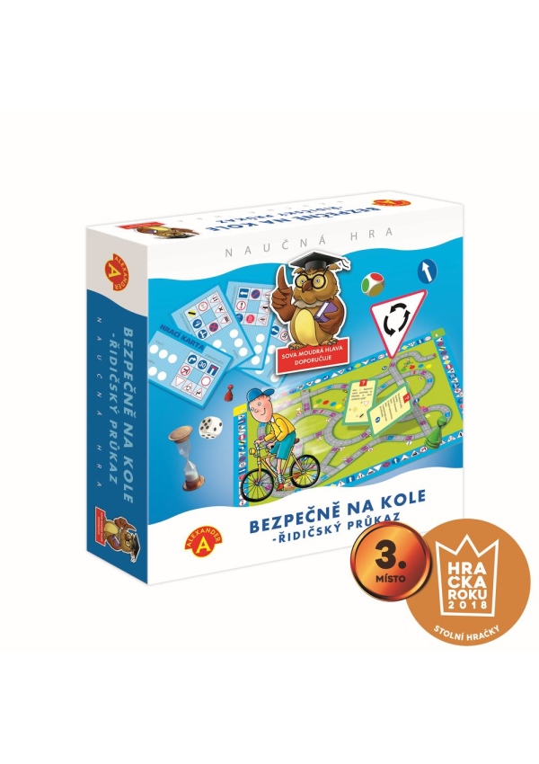 Pexi Bezpečně na kole řidičský průkaz