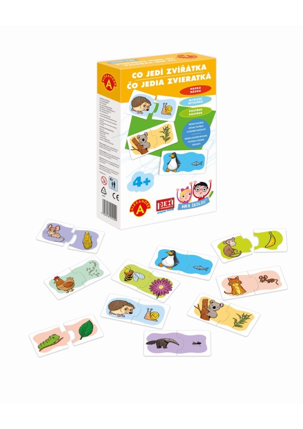 Alexander Hra školou - co jedí zvířátka