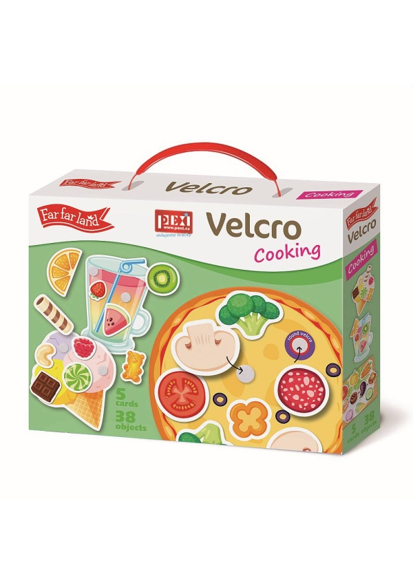 Pexi Velcro skládačky - Vaření