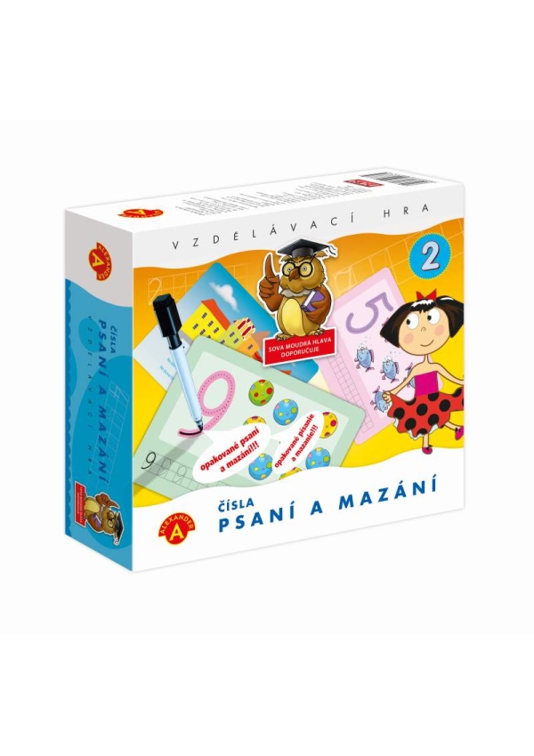 Pexi Psaní a mazání 2 čísla