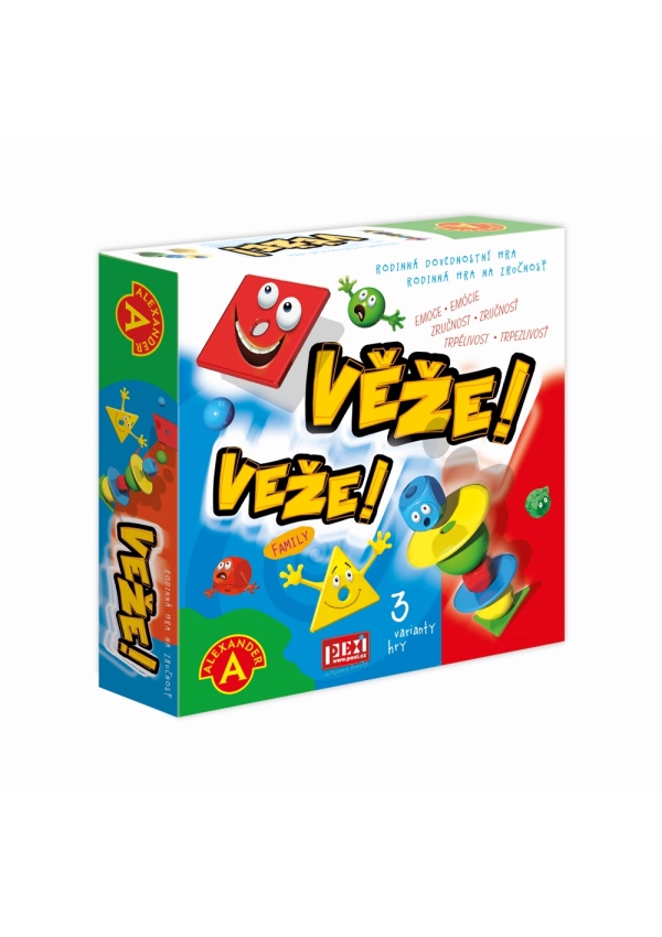 Pexi Věže rodinná hra