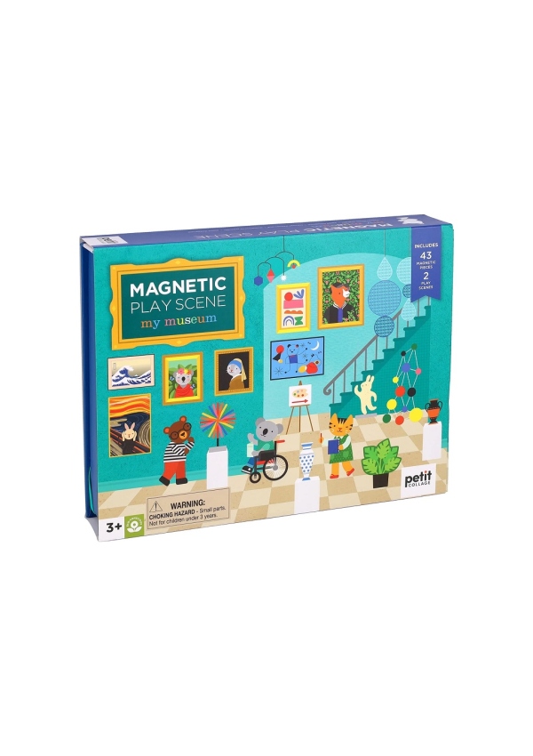 Levně Petit Collage Magnetické divadlo moje muzeum