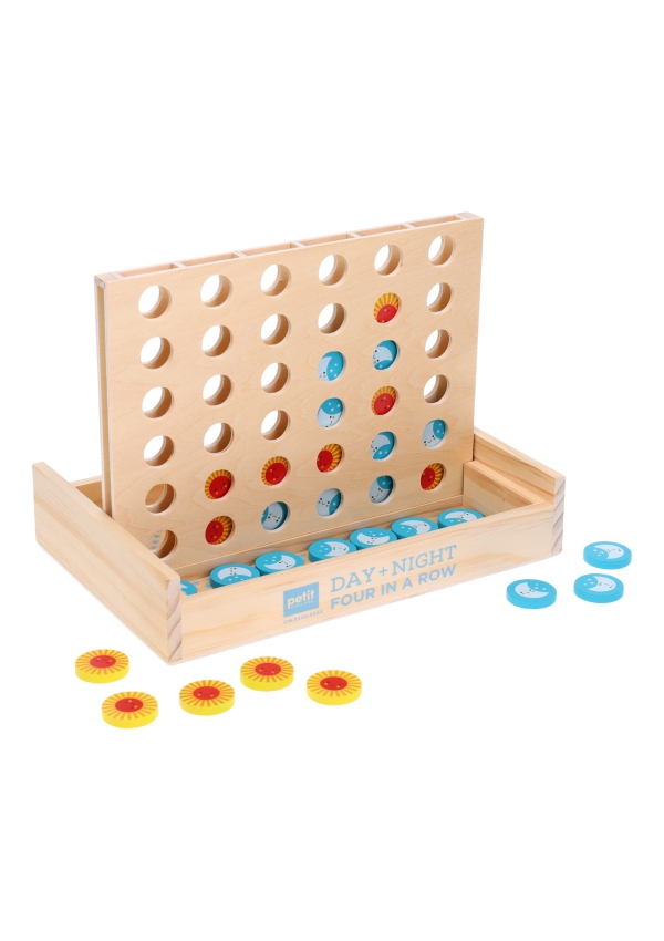 Petit Collage Hra Čtyři v řadě noc a den