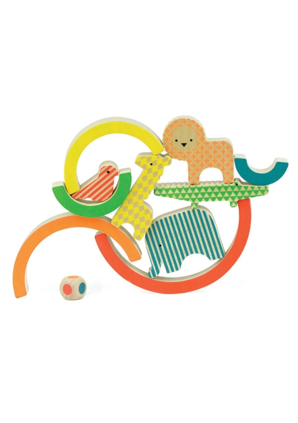 Petit Collage Duha se zvířátky