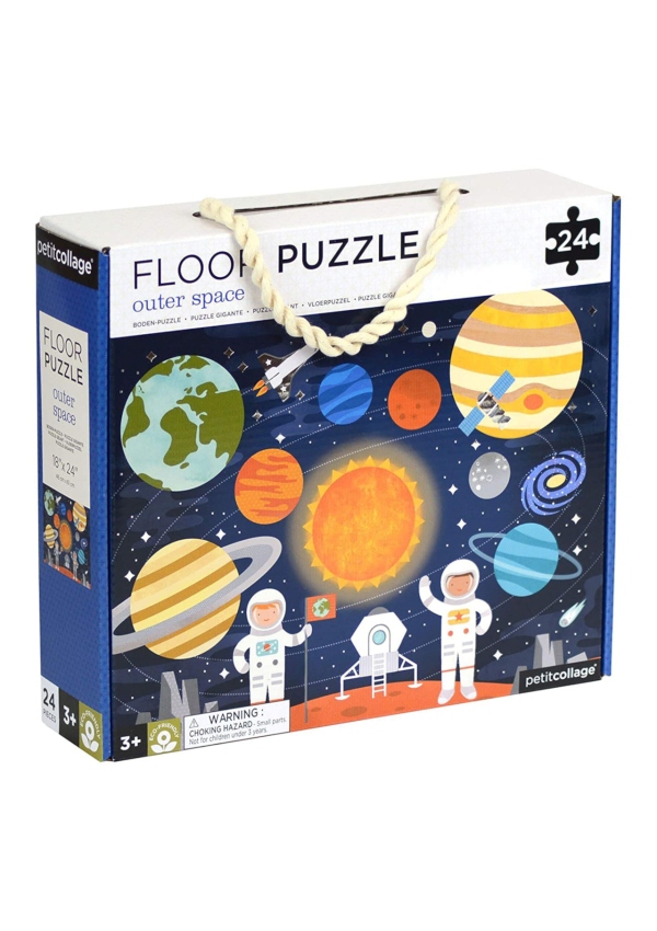 Levně Petit Collage Podlahové puzzle Vesmír