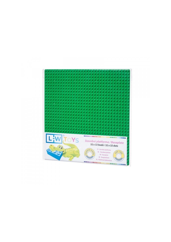 Levně L-W Toys Základová deska 32x32 tmavě zelená