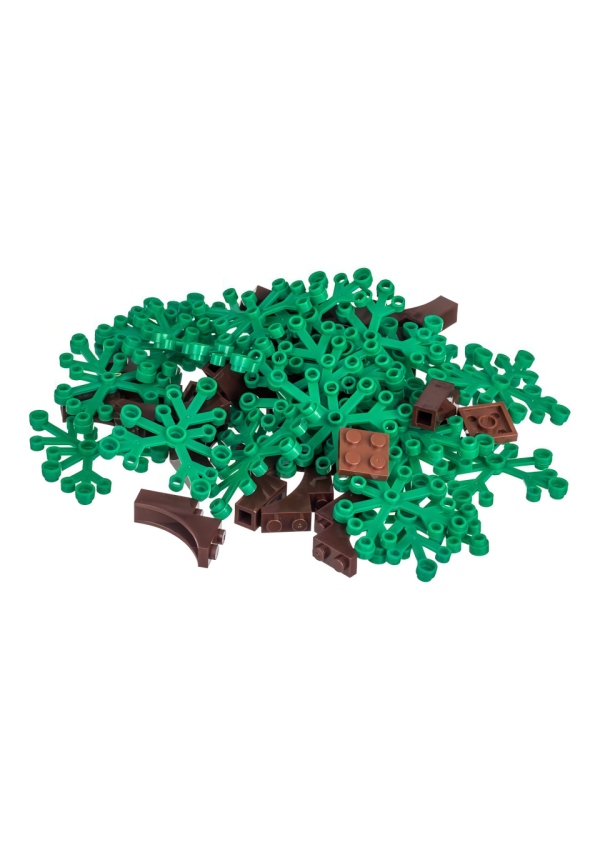 Levně L-W Toys Kreativní set stromy 50 ks