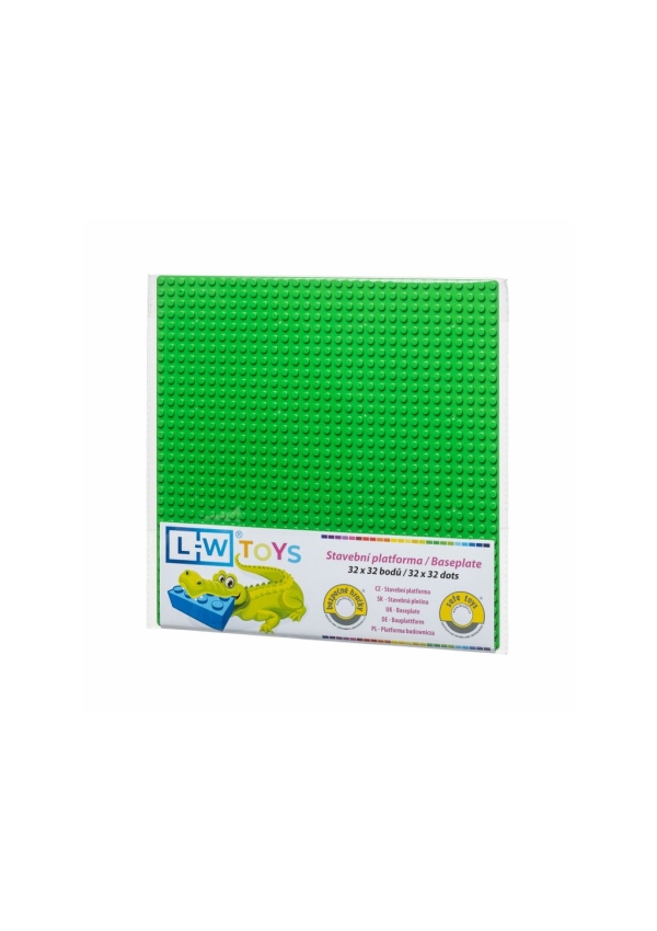 L-W Toys Základová deska 32x32 světle zelená
