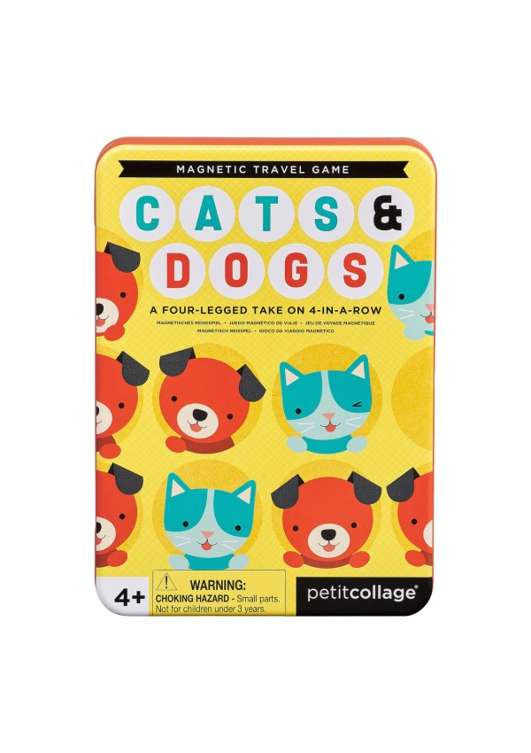 Petit Collage Magnetická hra Kočky a psi