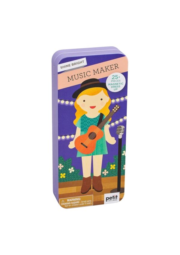 Petit Collage Magnetické puzzle Muzikantka