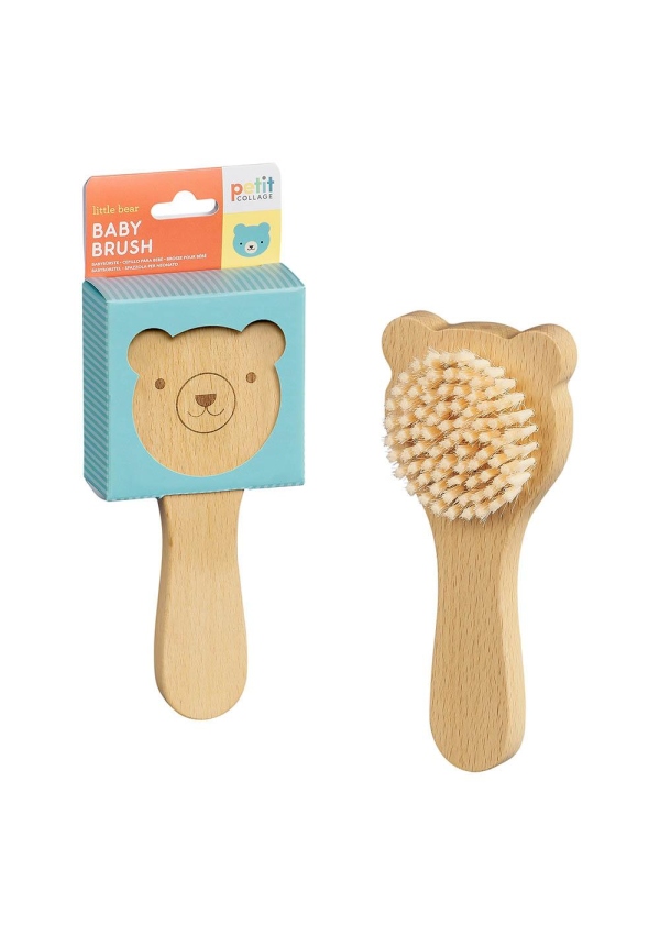 Petit Collage Dětský kartáč medvídek