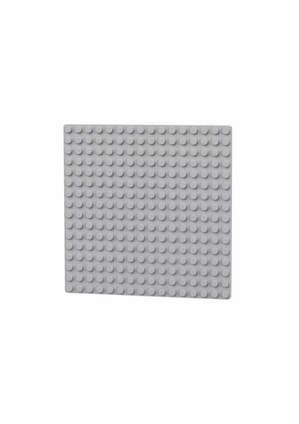 L-W Toys Oboustranná deska 16x16 světle šedá