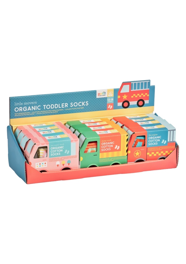 Petit Collage Ponožky Organic 1 pár - různé druhy