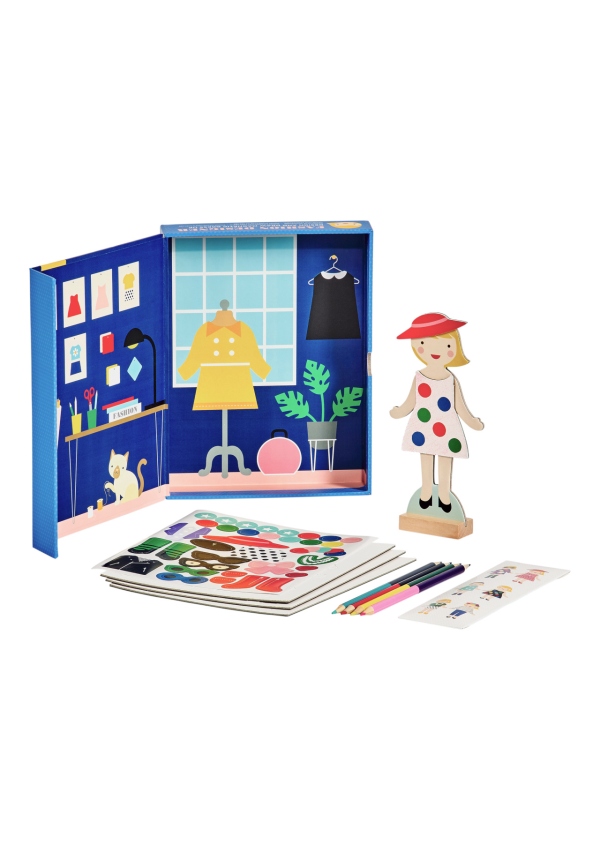 Petit Collage Magnetické oblékání šatů