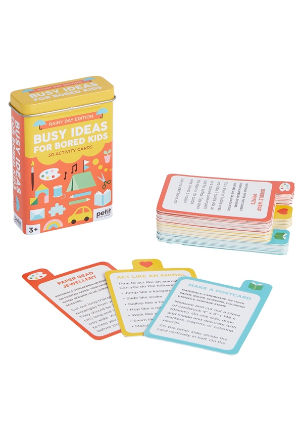 Petit Collage Karty v dóze k zahnání nudy doma