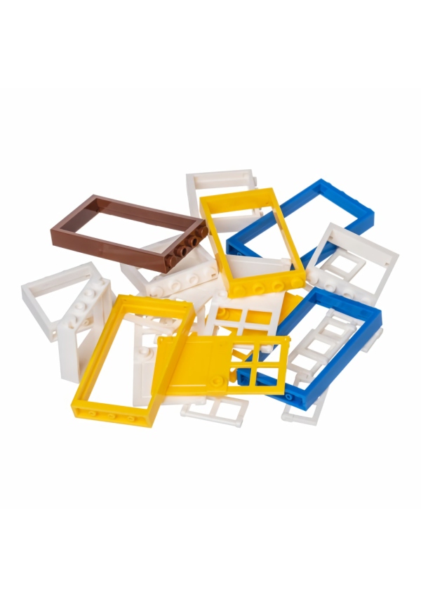 L-W Toys Kreativní set okna a dveře barevné