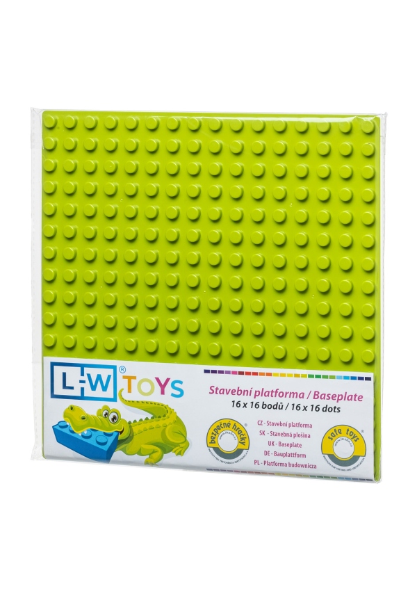 L-W Toys Podložka na stavění JUNIOR 25,5x25,5 cm