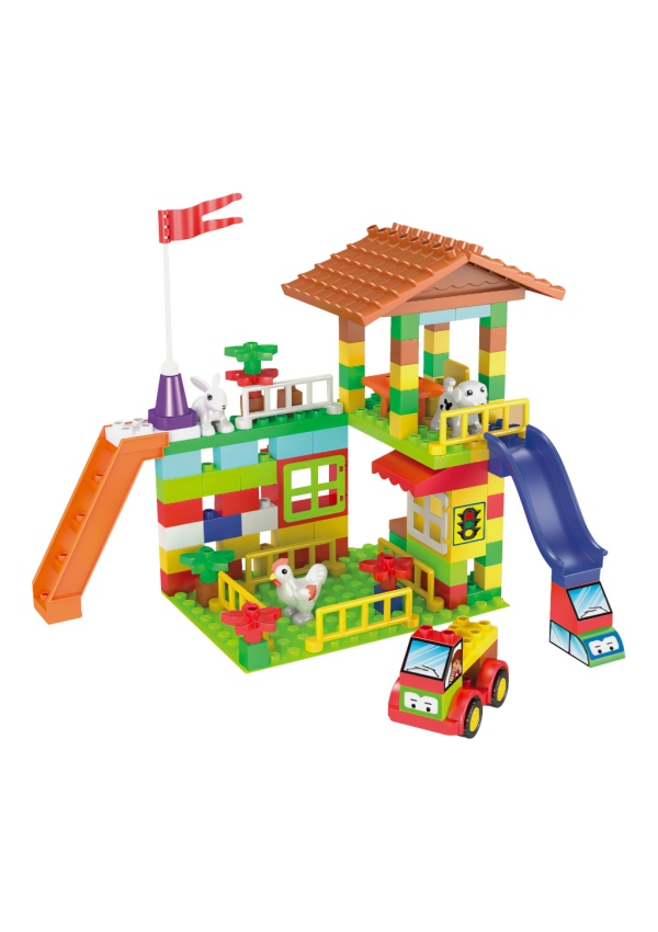 L-W Toys Junior kostky Farma
