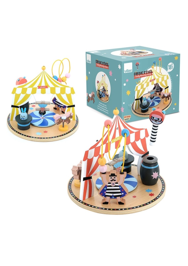 Levně Vilac Motorický labyrint Cirkus Michelle Carlslund