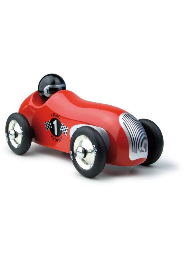 Levně Vilac Historické závodní auto červené