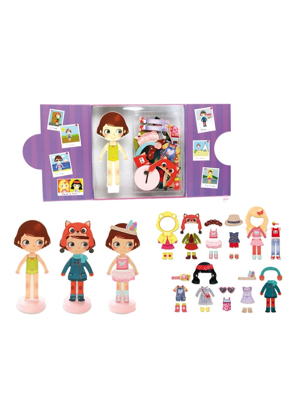 Vilac Magnetické oblékací puzzle Chloe