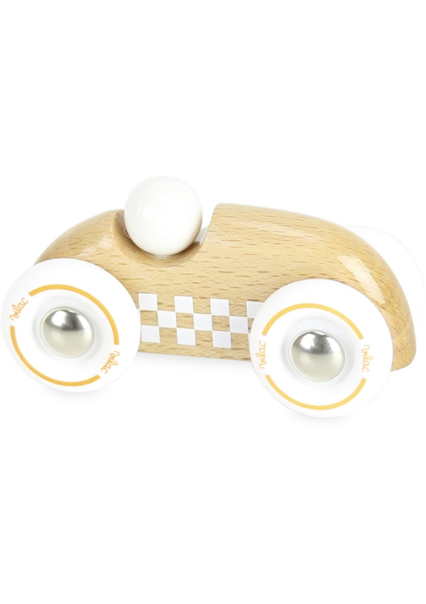 Levně Vilac Dřevěné auto mini rallye přírodní
