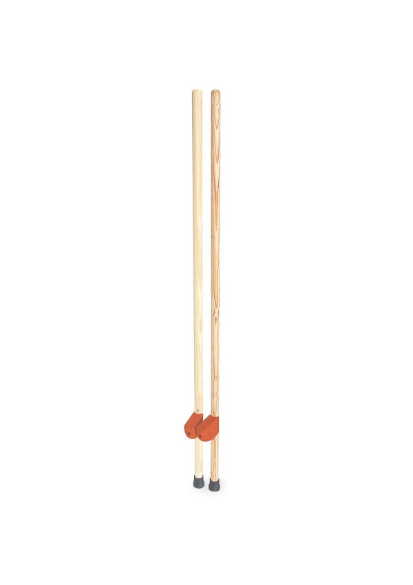 Levně Vilac Dřevěné chůdy červené 130cm