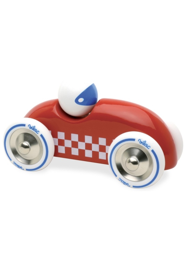 Levně Vilac Dřevěné autíčko GM Rally červené