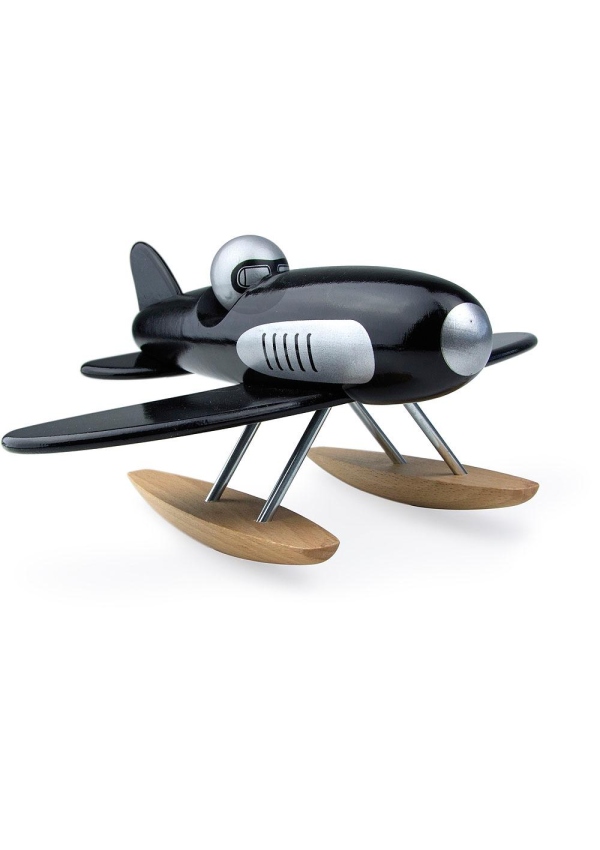 Vilac Dřevěný hydroplán černý