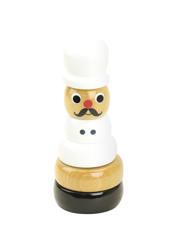 Vilac Dřevěná nasazovací věž Kuchař