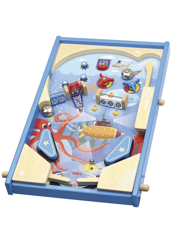 Levně Vilac Dřevěný velký pinball
