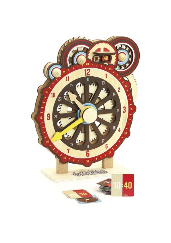 Vilac Dřevěné didaktické hodiny