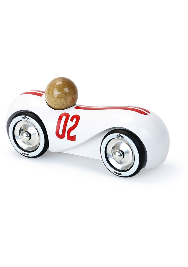 Vilac Dřevěné auto Streamline vintage bílé
