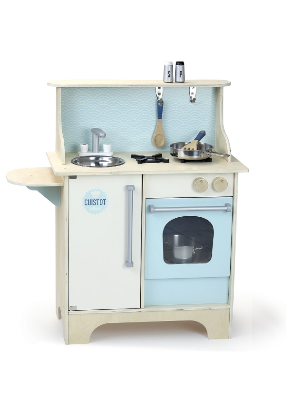 Vilac Dřevěná kuchyňka Cuistot modrá