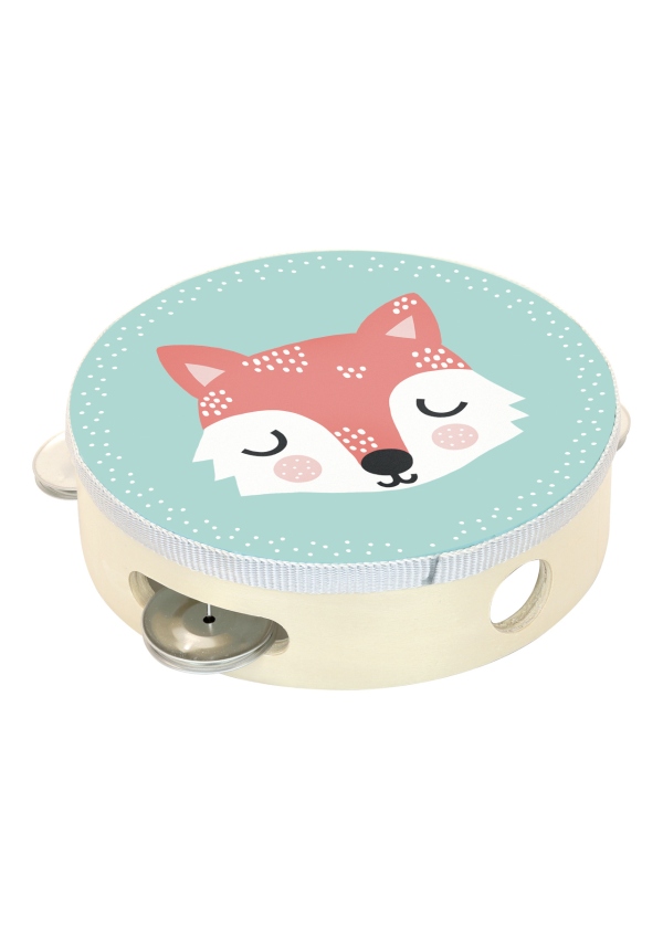 Vilac Dřevěná tamburína liška Michelle Carlslund