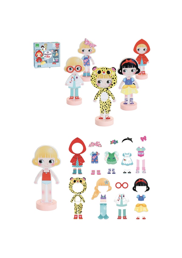 Vilac Magnetické oblékací puzzle designérka Mia