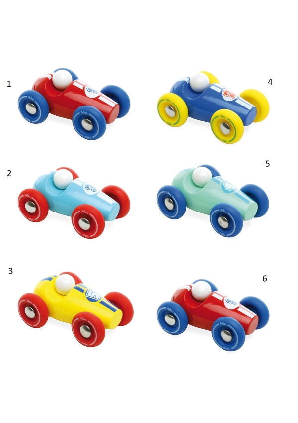 Vilac Dřevěné závodní mini auto 1 ks