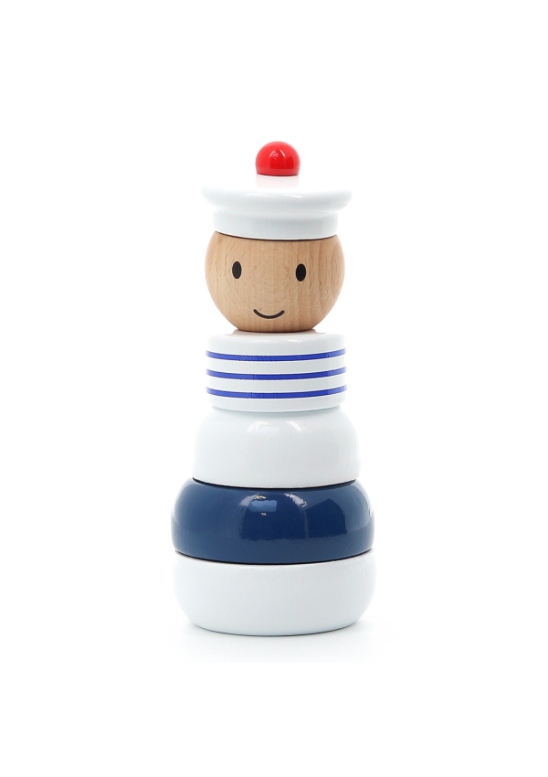 Vilac Dřevěná nasazovací věž Námořník