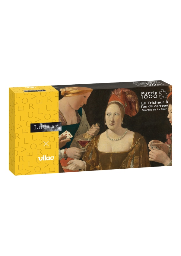 Levně Vilac Puzzle Falešný hráč karet 1000 dílků