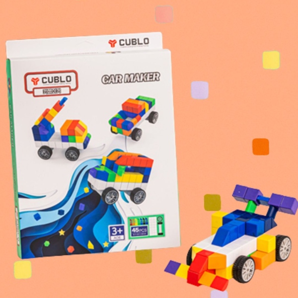 Levně Cublo - Car maker - 45 ks