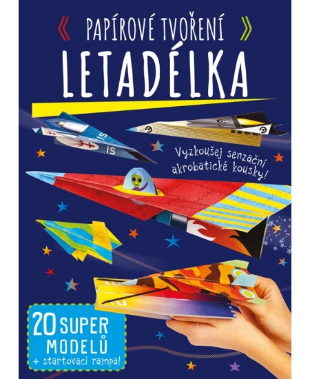 Levně Papírové tvoření: Letadélka