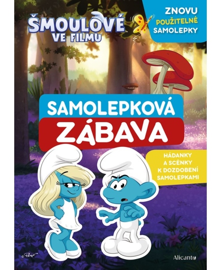 Levně Šmoulové ve filmu – Samolepková zábava