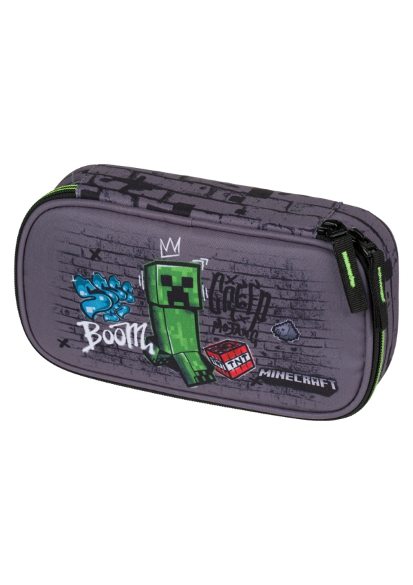 BAAGL Školní penál etue Skate Minecraft TNT