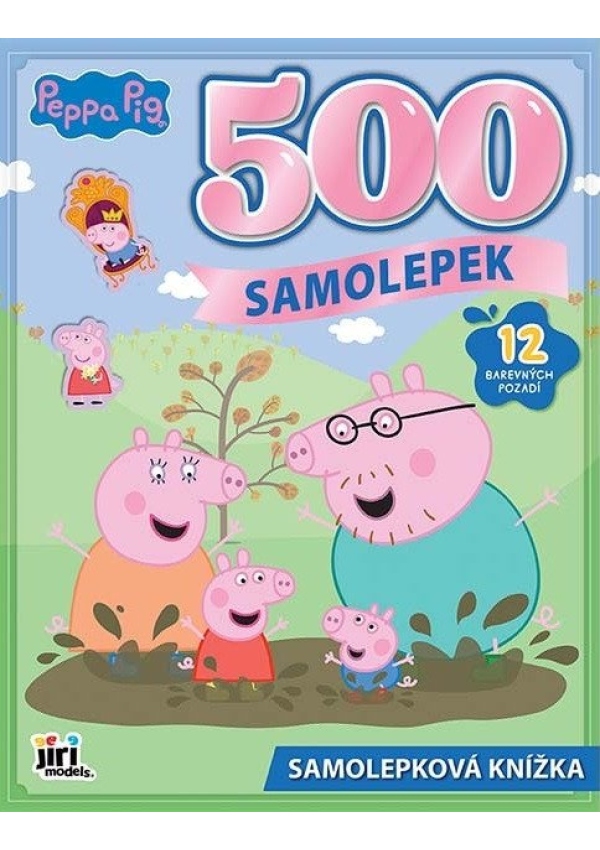 Prasátko Peppa - 500 samolepek