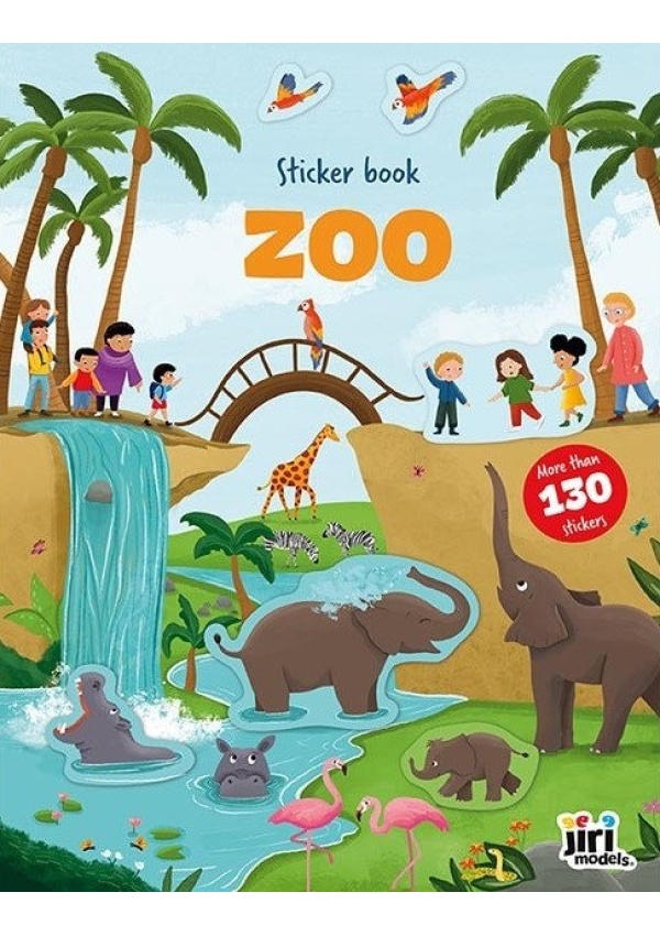 Levně Sticker book ZOO