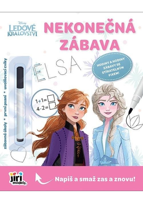 Levně Nekonečná zábava Ledové království - Napiš a smaž zas a znovu!