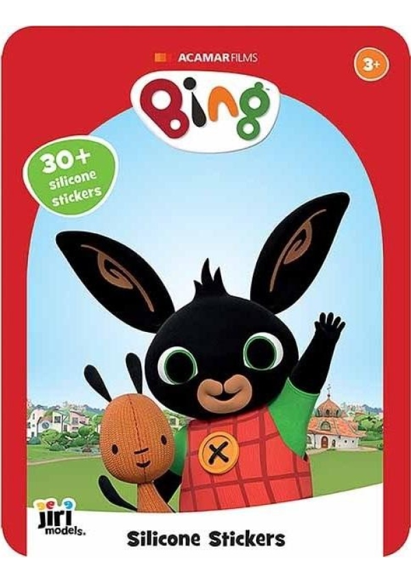 Bing - Hra se silikonovými samolepkami