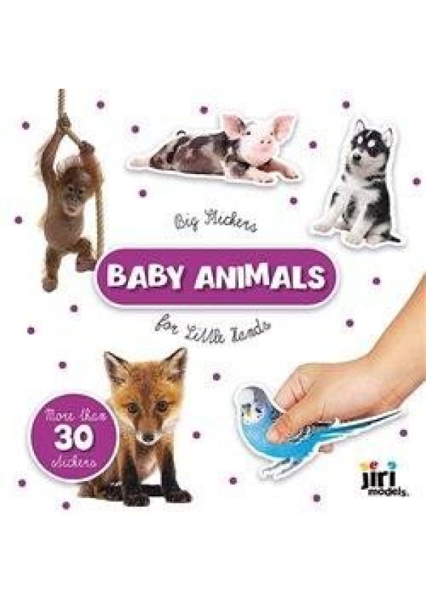 Levně Big sticker Animals - for little hands